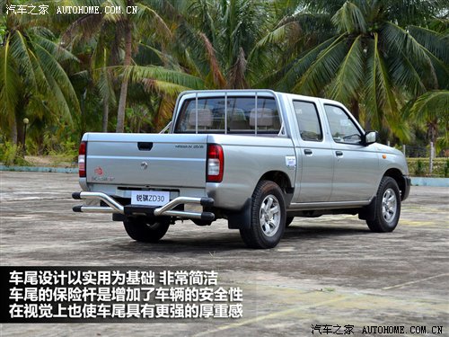 实用大于舒适 试驾郑州日产锐骐ZD30 汽车之家
