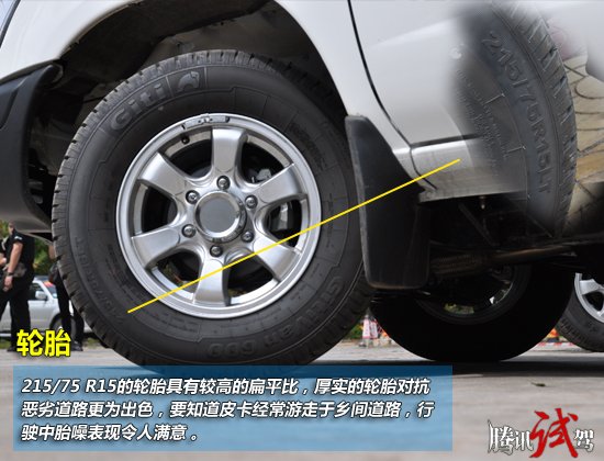 多拉快跑创就生产力 试驾锐骐ZD30柴油皮卡