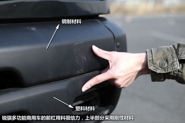 “能进城的皮卡”试锐骐多功能商用车
