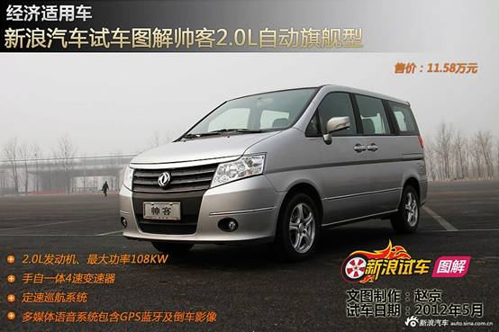 新浪试车图解帅客2.0L自动旗舰型
