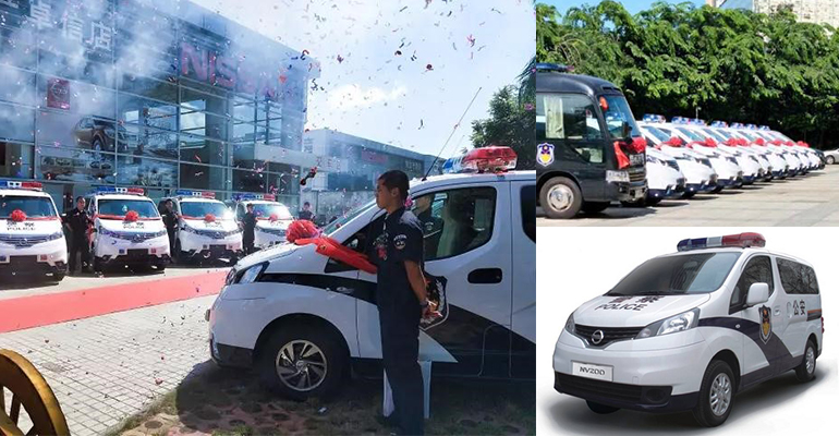 品质再获行业认可 NISSAN NV200护航漳州公安执法